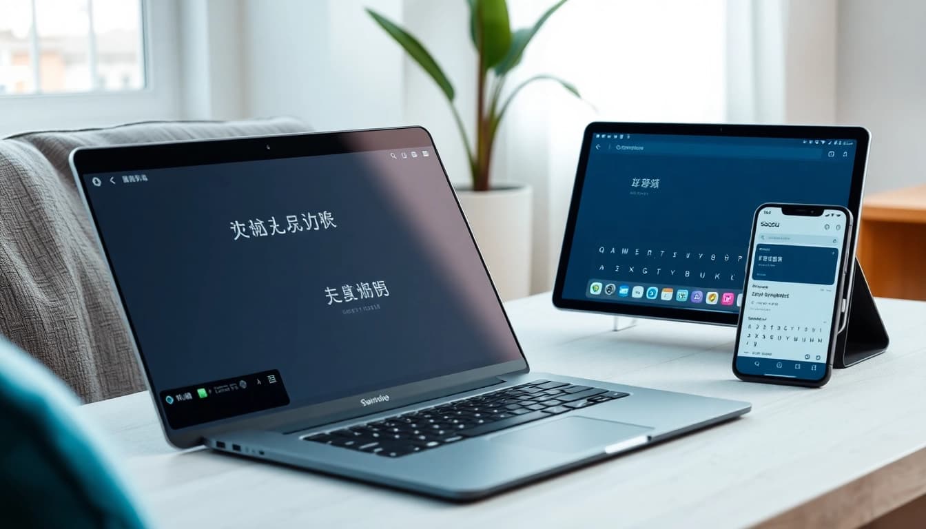 Explore the features of 搜狗输入法 with a vibrant workspace and user-friendly interface.