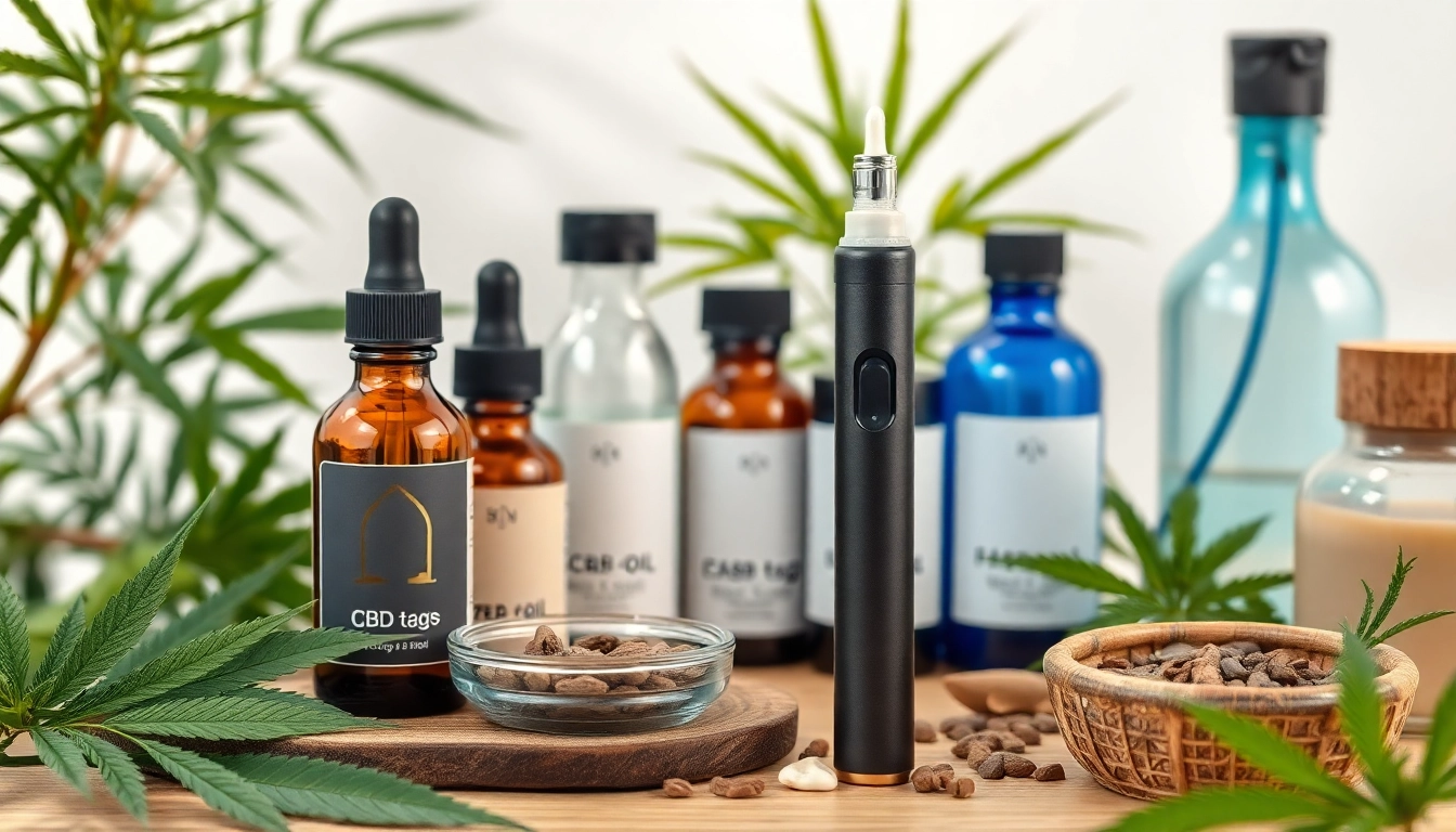 演示如何使用激光笔护肤,搭配 CBD 保健产品与天然成分。