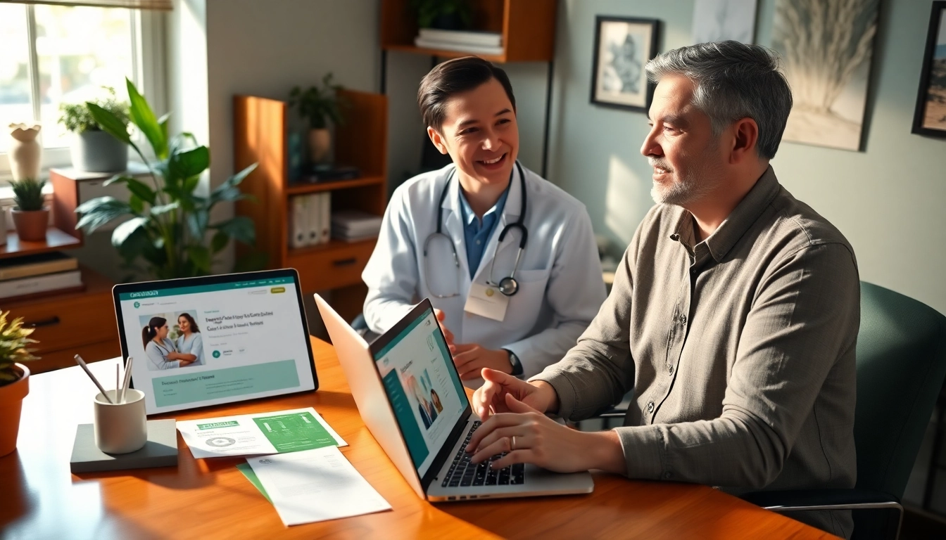 Empowered patient receiving consultation for MMJ Card Online.