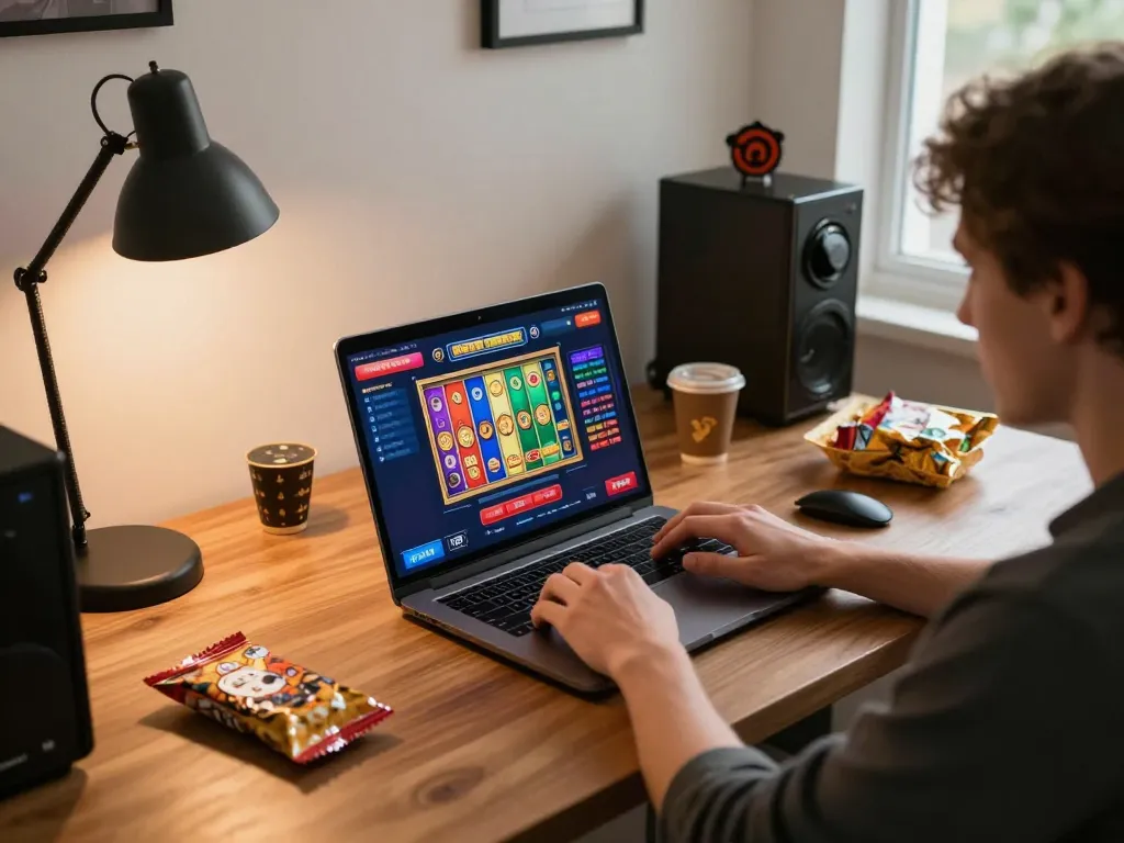 Experience casino gratis senza registrazione with vibrant online gaming at home, showcasing engaging gameplay.
