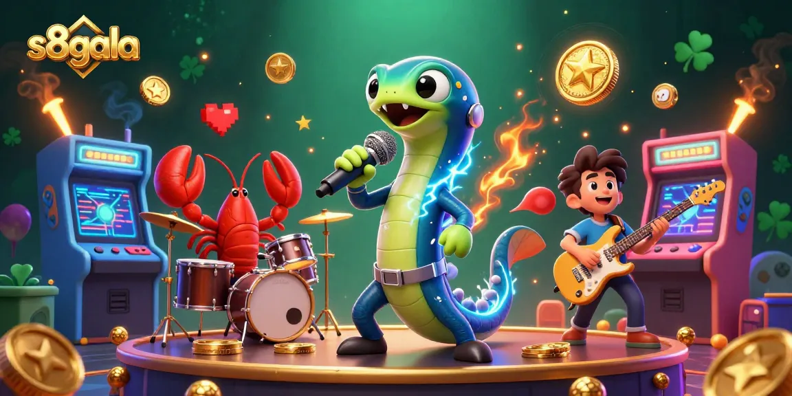 S8gala brings vibrant underwater gaming with a DJ eel and band, enhancing casino excitement.
