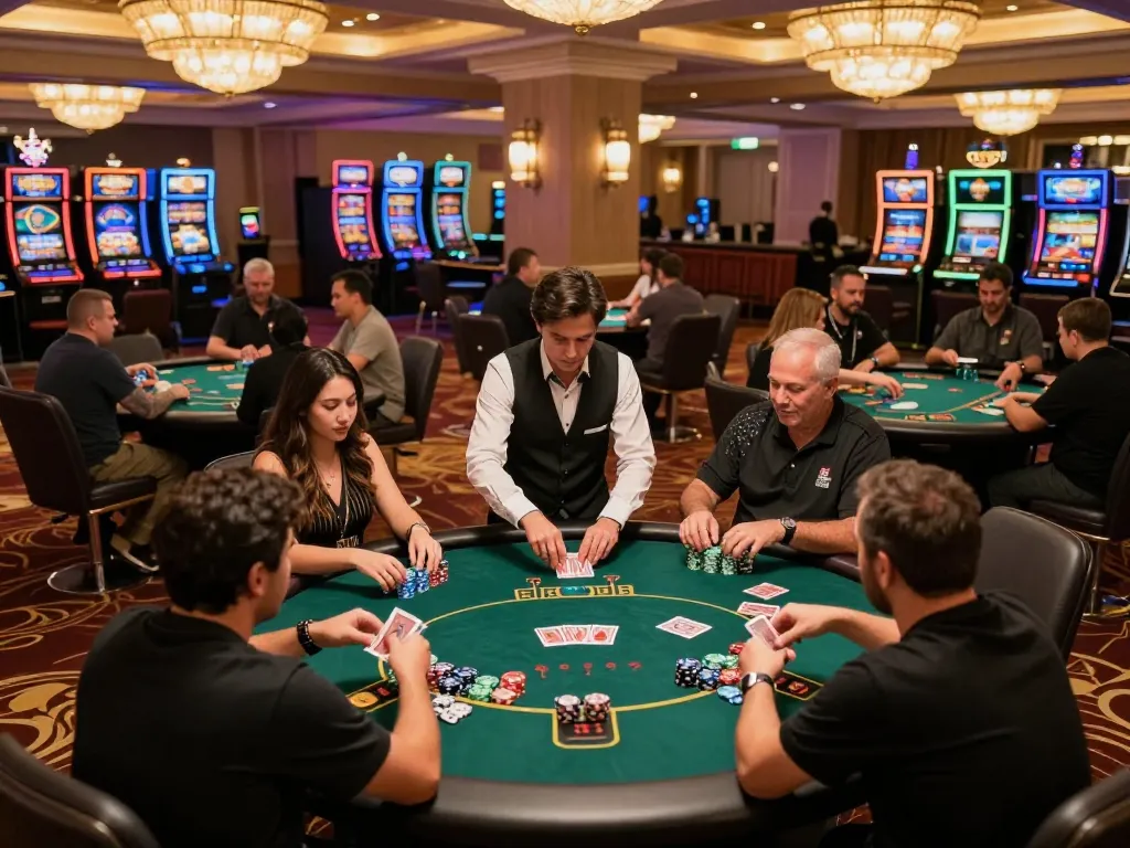 Experience thrilling gameplay at https://vmax99.vip/ with poker action and vibrant casino atmosphere.