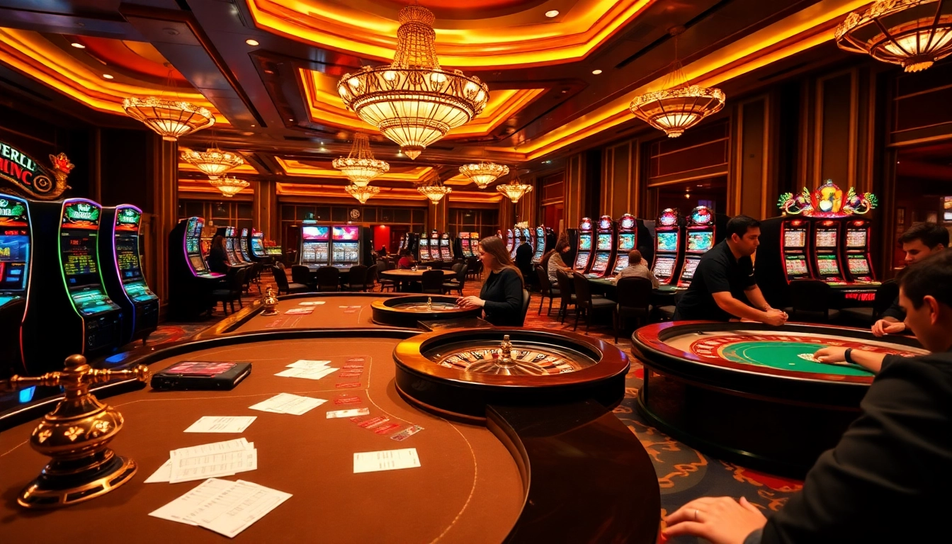 Engaging scene showcasing the hidden wiki current status in a vibrant casino environment filled with excitement.