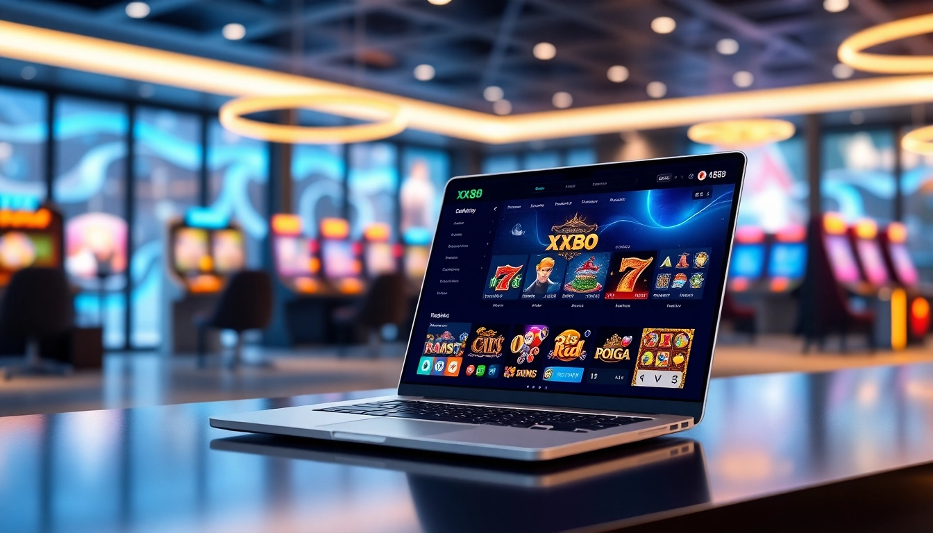 Experience the interactive gaming world of XX88 with vibrant casino games and a welcoming interface.