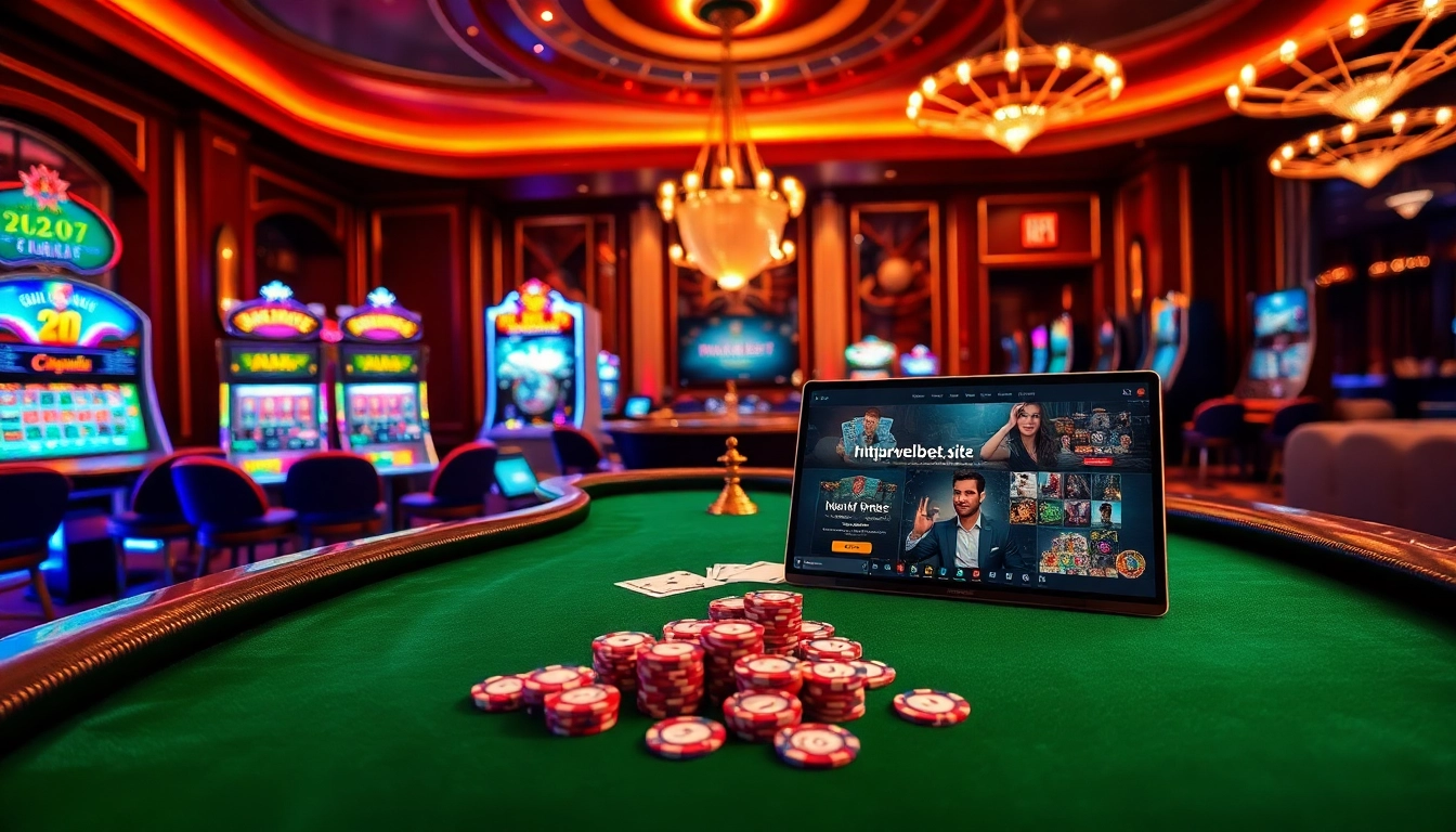Experience casino thrills with lively tables and slot machines at https://marvelbet.site/, where excitement meets luxury.