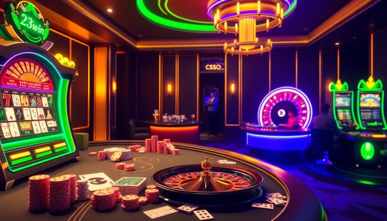 Place a bet and spin to win at https://23win.hiphop/, where excitement meets fair play in a luxurious casino.