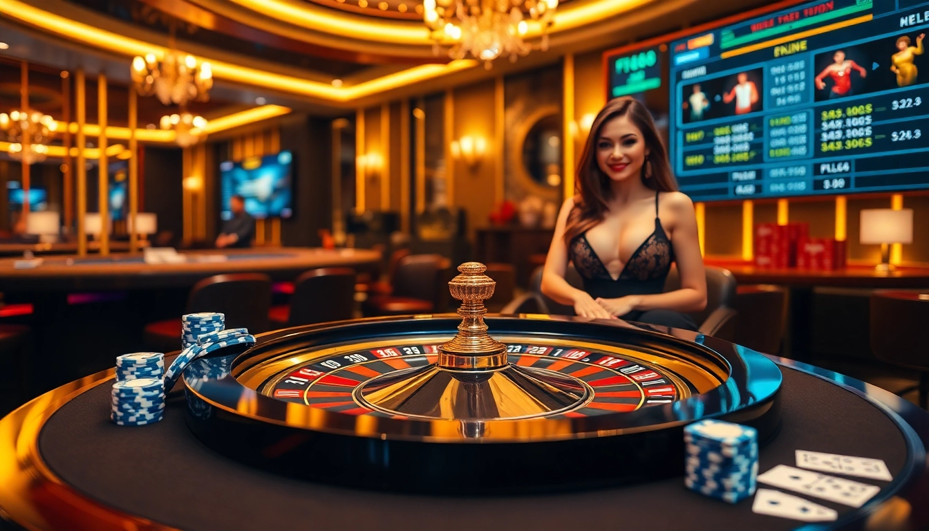 Experience high-stakes gambling action at f168 with vibrant casino tables and engaging gameplay.