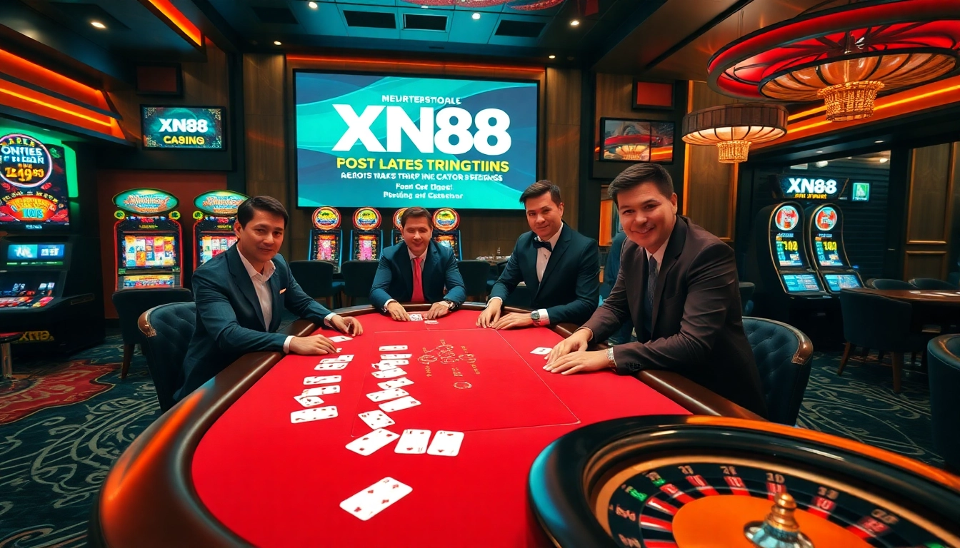 Experience the thrill of high-stakes gaming at XN88 casino with poker and slots.