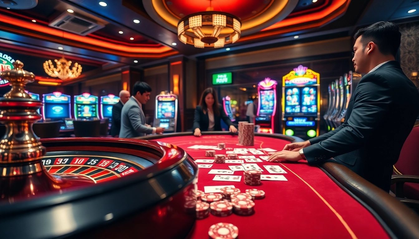 Enjoy an engaging gambling experience with luongsontv as vibrant casino elements come alive.