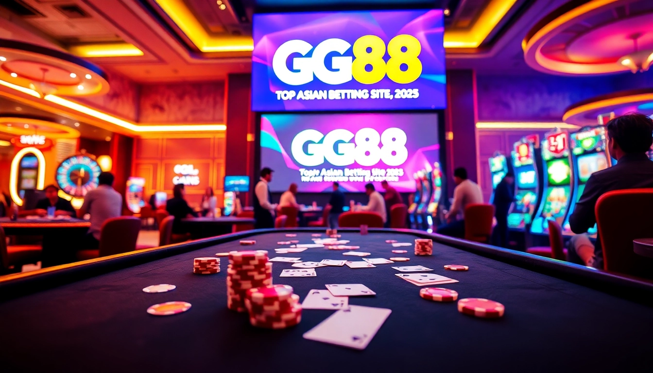 Engage with the excitement of online gambling at GG88, the leading casino platform providing thrilling gaming experiences.