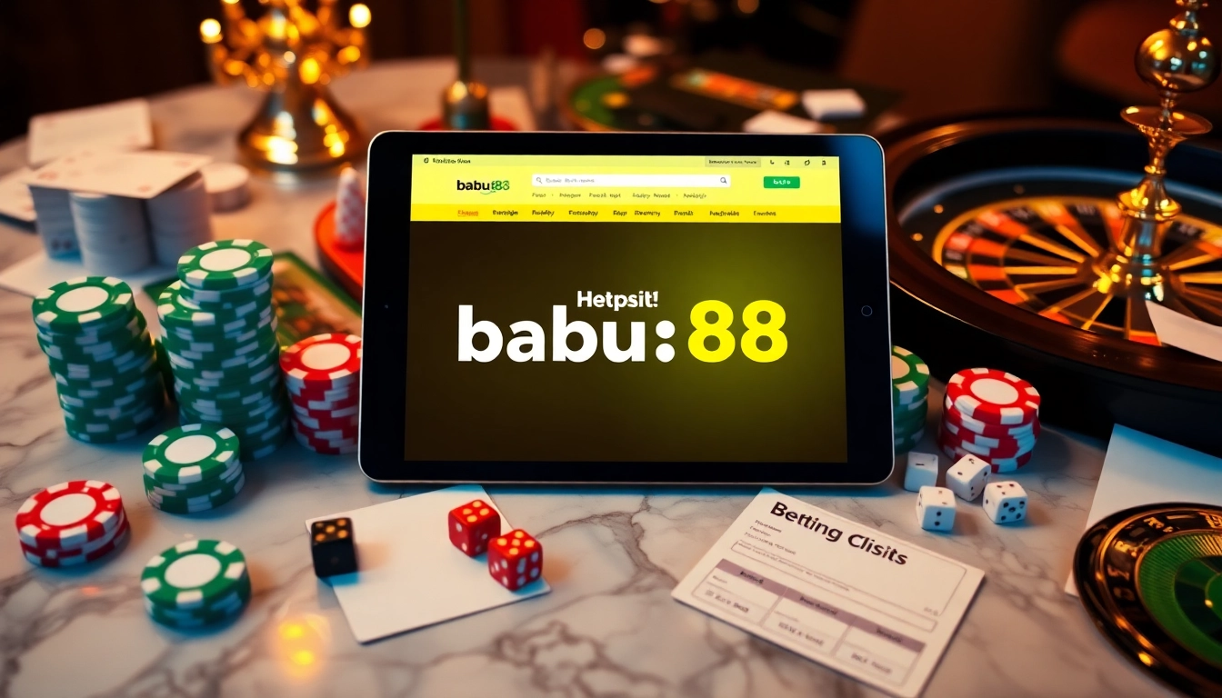 Experience the thrill of online gambling with engaging gameplay at https://babu88.global/ featuring exciting casino elements.