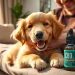 Enhance your dog's well-being with CBD Oil For Dog in a cozy home setting.
