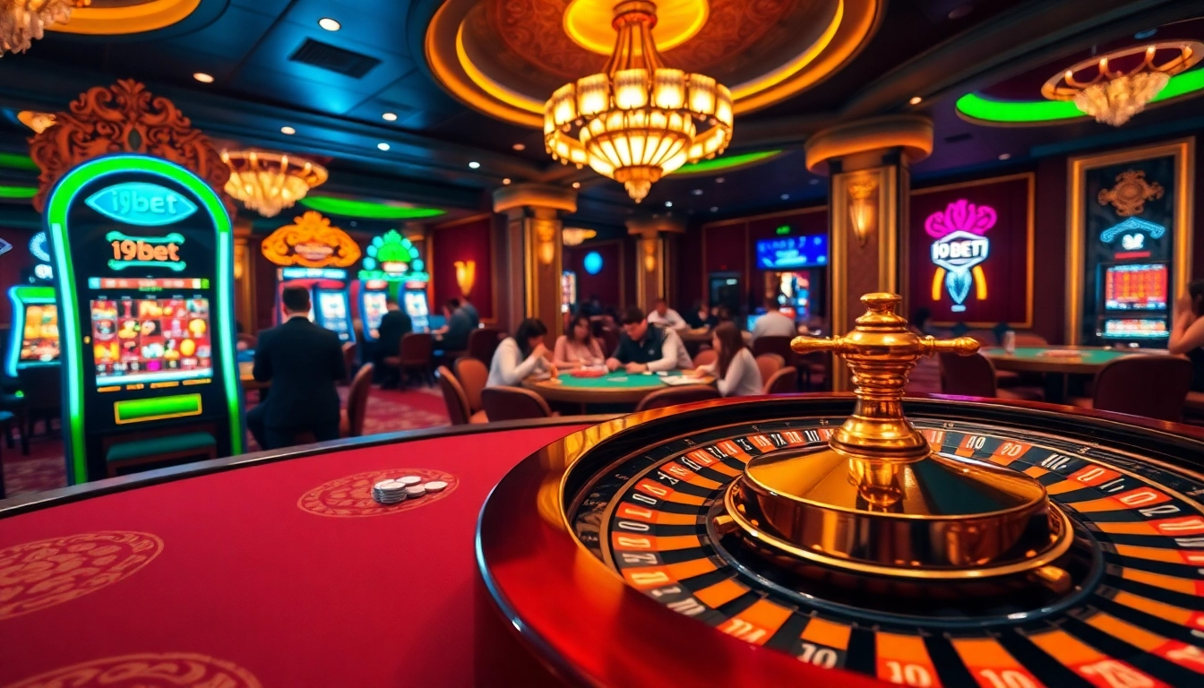 Experience the excitement of i9bet casino with vibrant games and luxurious atmosphere.