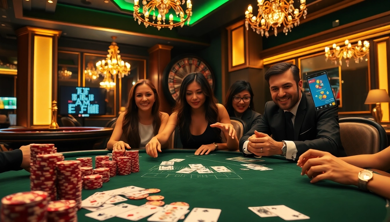 Experience the thrilling gameplay of Ev88app at a luxurious poker table with strategic moves.