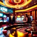Experience the excitement of KP88 casino with vibrant slot machines and professional gaming tables.