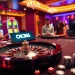Gamblers enjoying a thrilling time at OK365's luxurious online casino.