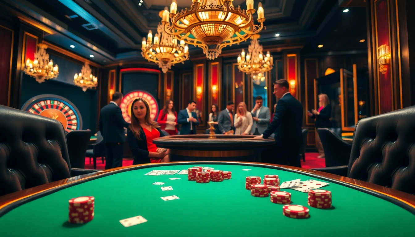 Experience high-stakes gambling at SA88 with an exciting poker scene and roulette wheel.