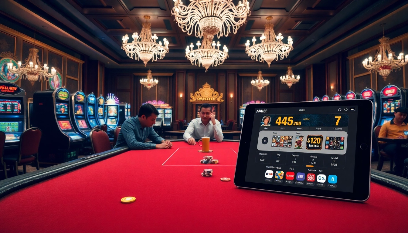 Experience the excitement of winning at https://mm88.today/ in a high-stakes casino atmosphere.
