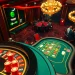 Experience the excitement of Thabet's casino with vibrant gameplay at poker tables and roulette wheels.