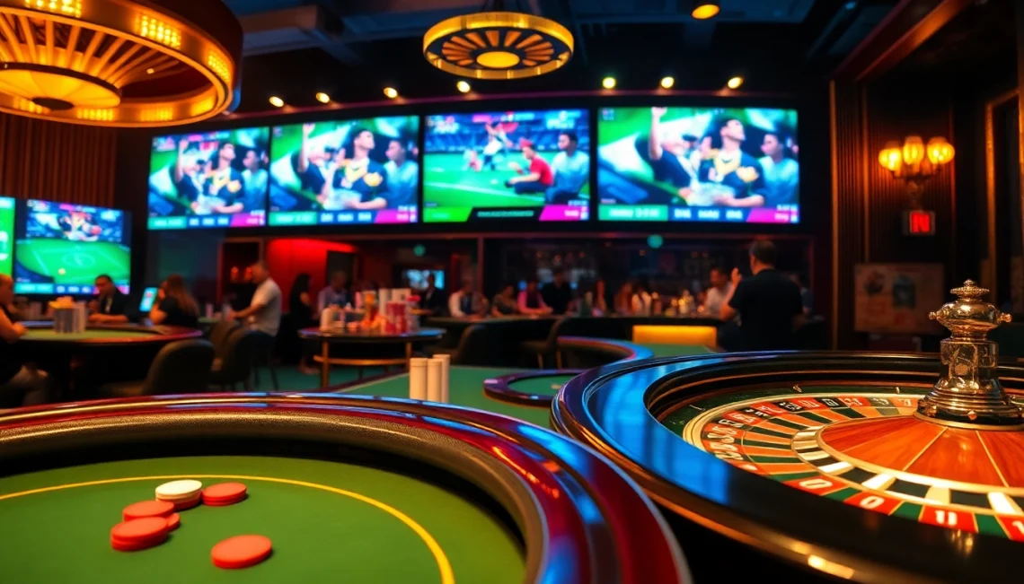 Lương Sơn TV live sports streaming complements the vibrant casino atmosphere with poker and roulette excitement.