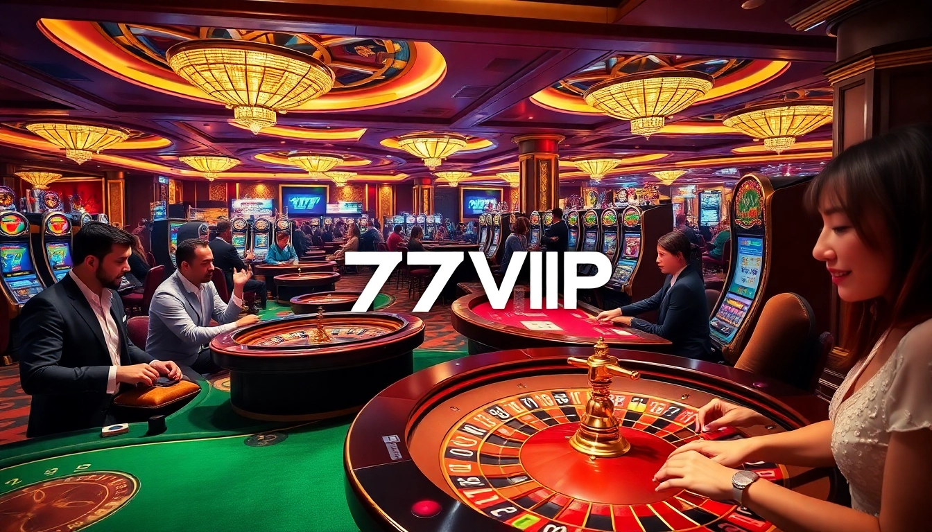 Players enjoying vibrant games at 777VIP, a premier online casino experience.