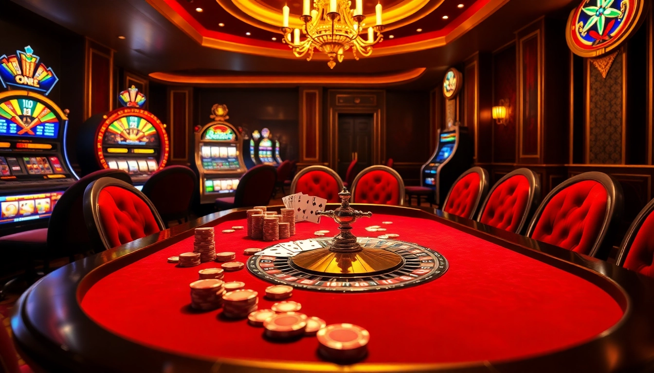 Experience the thrilling world of BDTK666 at an elegant poker table filled with chips and cards.