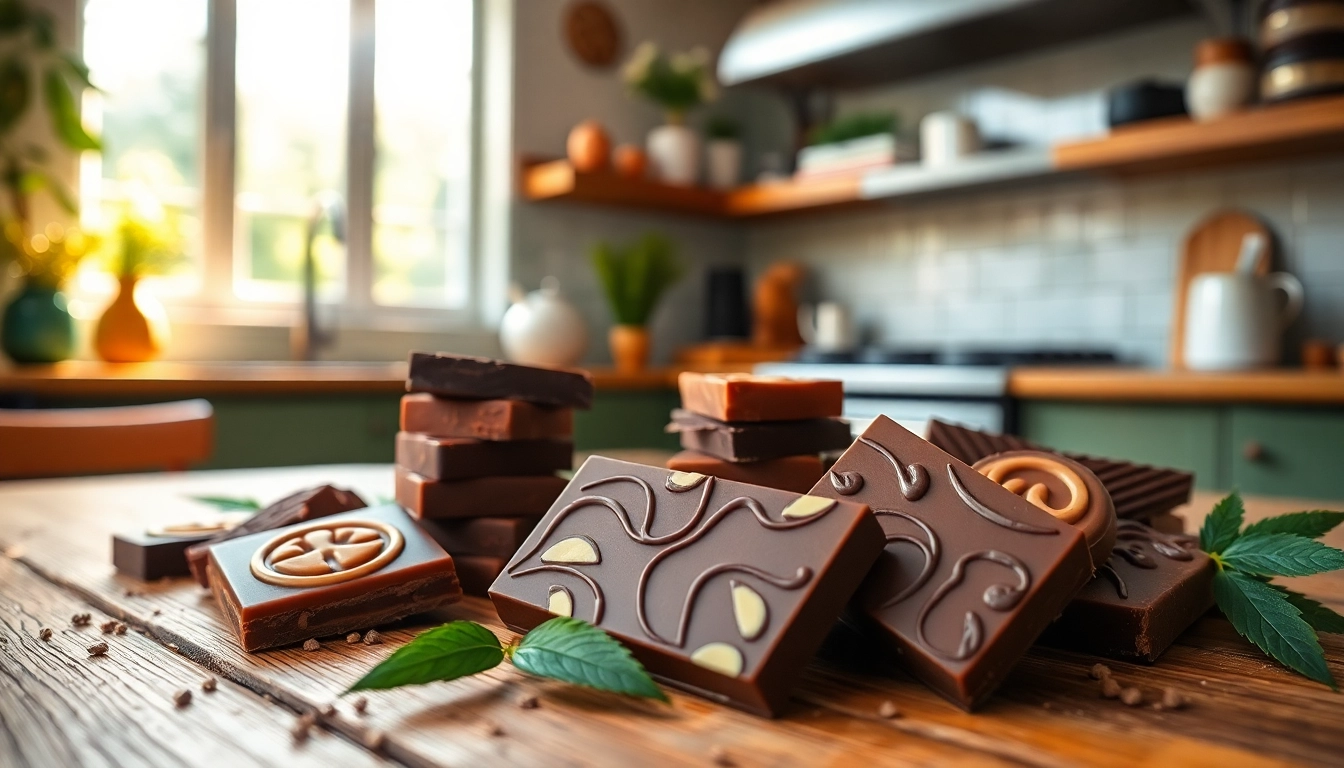 Indulge in chocolate edibles 1000mg with rich textures and a welcoming atmosphere.